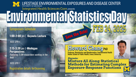 Flyer for “Mixture All Along: Statistical Methods for Estimating Complex Exposure-Response Functions”